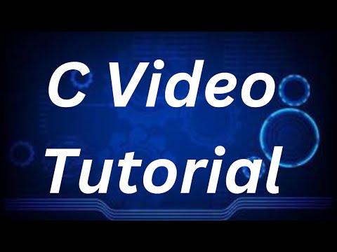 C Video Tutorial