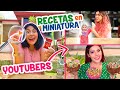 RECETAS de YOUTUBERS en MINIATURA🌭🎂 LOS POLINESIOS🍭 MIS PASTELITOS🍰 DACOSTA´S | CONNY MERLIN