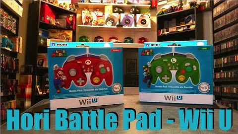 HORI Battle Pad for Wii U - Unboxing & Review - The Best Way to Play Smash Brothers?