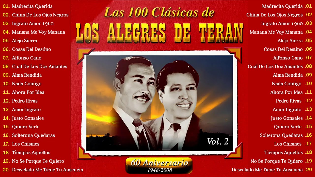 Los Alegres De Teran Sus Mejores Canciones || 20 Exitos Inmortales ~  Corridos y Rancheras Mix