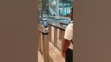 RA09T Face Temperature Access Control Connect with Tripod/ Turnstile