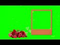 Wedding Flower Green Screen