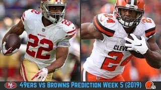 San Francisco 49ers vs Cleveland Browns Prediction Week 5 (MNF 2019) Resimi