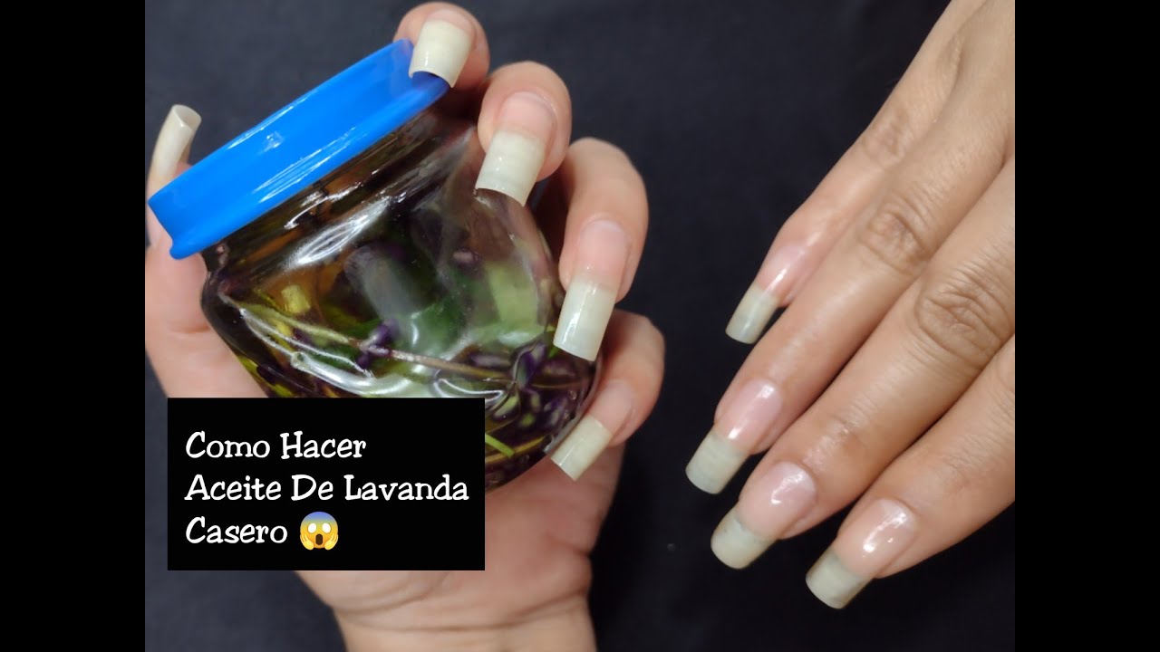 CÓMO HACER ACEITE DE LAVANDA CASERO 😱