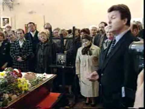 Прощание с Валерием Ободзинским (сюжет ТВ, 30.04.97)