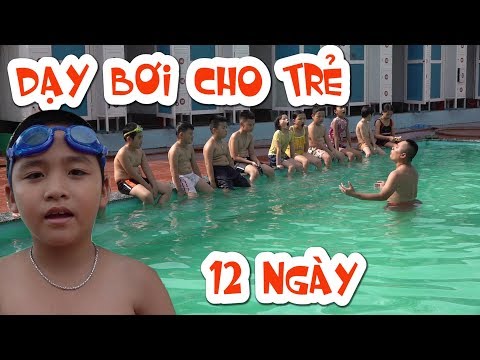BÉ DƯƠNG THAM GIA LỚP TẬP BƠI 12 NGÀY