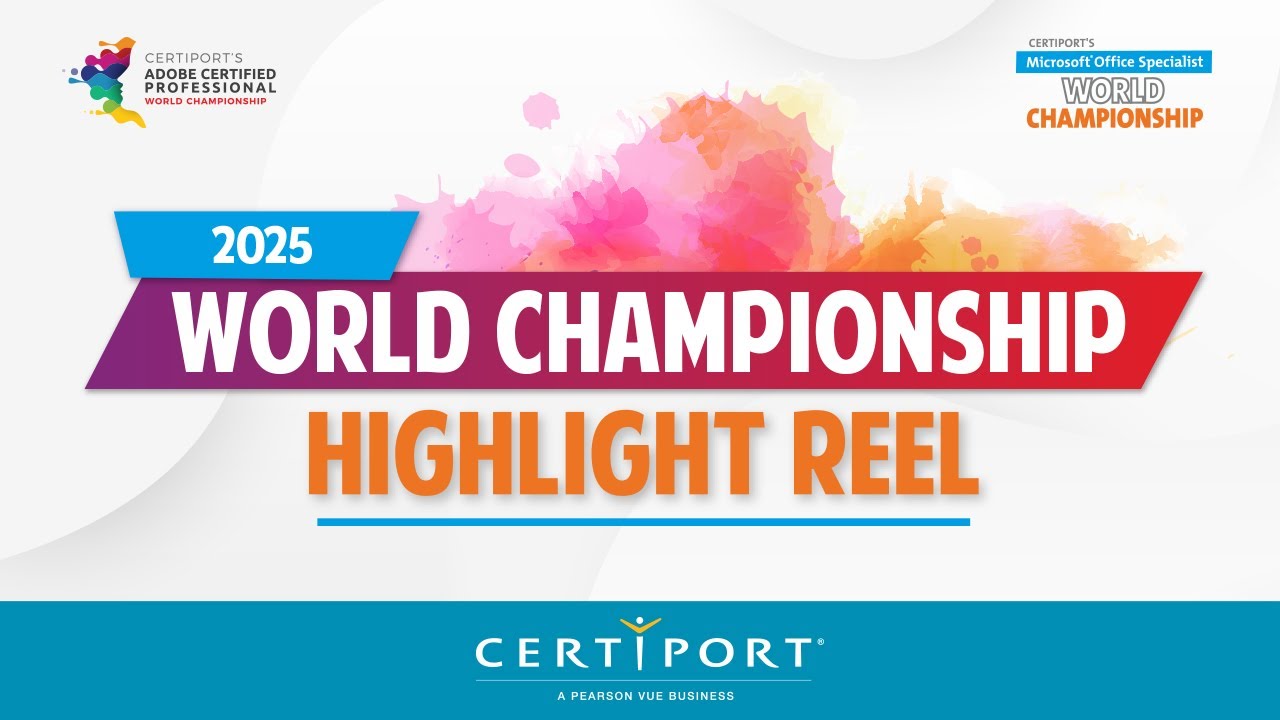 2025 MOS and Adobe Certified Professional World Championships Highlight Reel