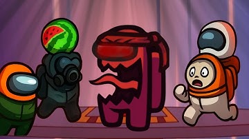 Among Us - Hide N Seek - RED NINJA IMPOSSIBLE Crew Gameplay (No Commentary)