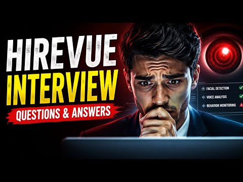 Hireview Interview Questions & Answers | How to Pass a HireVue Interview |