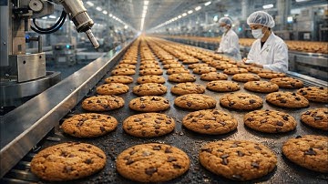 Inside a Modern Cookie Factory | How Chocolate Chip Cookies Are Mass-Produced