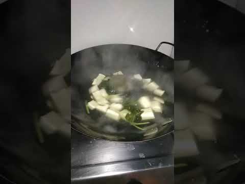 masak-sayur-bening-bayam-dan-tahu