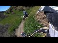 Insanely tight single track in Beaumont