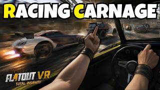 I didn't expect VR Racing to be this GOOD! | Flatout 4 VR Total Insanity screenshot 4