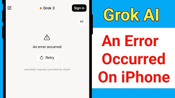 Fix Grok AI An Error Occurred On iPhone || Grok 3 Not Working in iPhone Problem Solve 2025