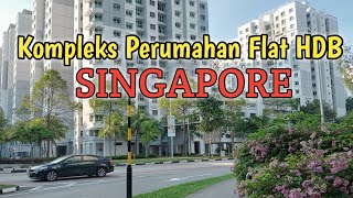 Kompleks Perumahan Flat HDB di Singapura‼️