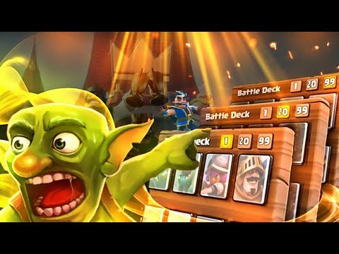 GUARDA TODOS TUS MAZOS SIN LIMITES!!!-Clash Royale - GUARDA TODOS TUS MAZOS SIN LIMITES!!!-Clash Royale