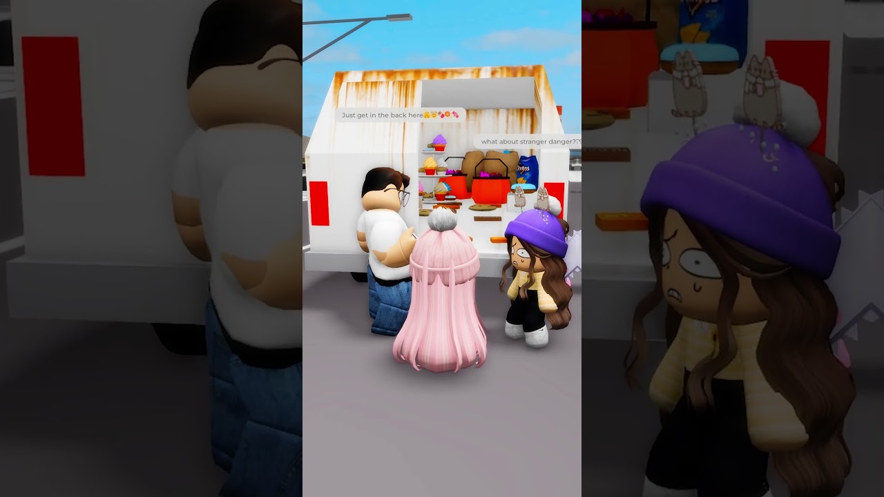 my mom saved us from the free candy guy😨😖