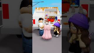 my mom saved us from the free candy guy😨😖#robloxshorts #roblox screenshot 3