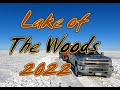 Lake of the Woods Fishing in an Ice Castle