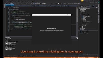 Async License Loading and one-time library initialization with SciChart WPF