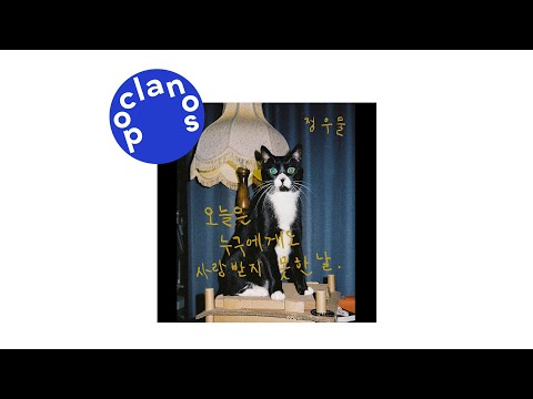 [Official Audio] 정우물(jungumul) - 오늘은 누구에게도 사랑받지 못한 날이었어요(today was the day I wasn't loved by anyone)