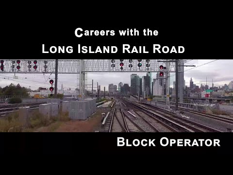 Long Island Rail Road Block Operator Trainee Recruitment Video 0323
