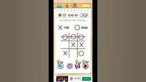 Level 261 You must win somehow #braintest #cheater