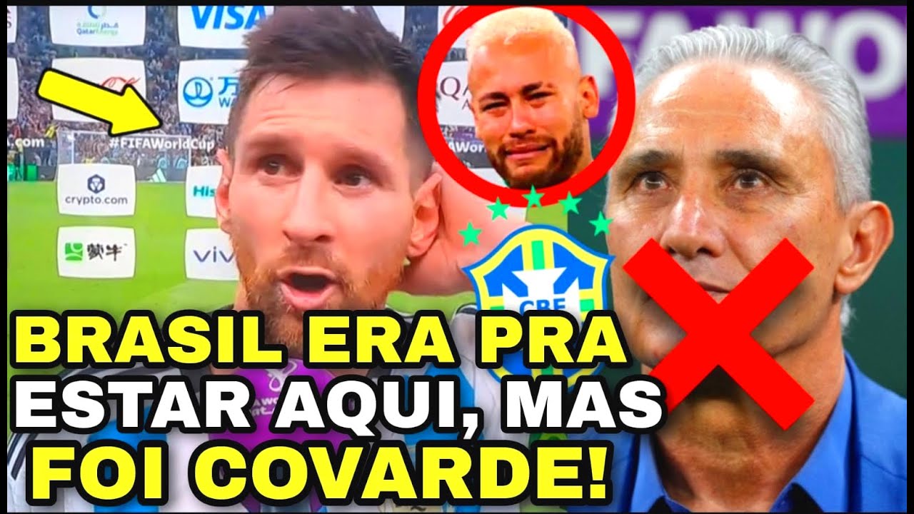 Tite defende Neymar por não ter batido pênalti contra a Croácia - Copa -  Jornal VS