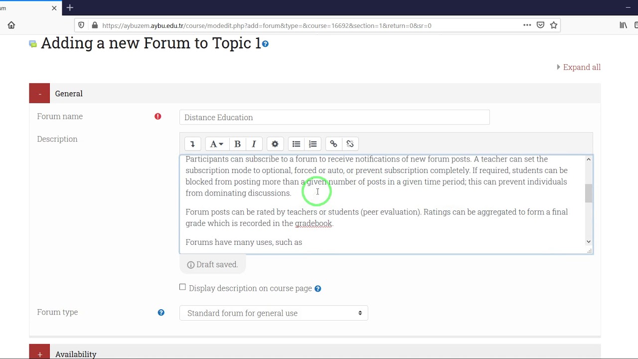 9 Adding a forum module - YouTube