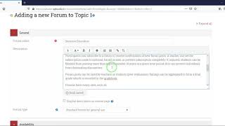 9 Adding a forum module