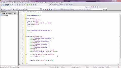 Tutorial Membuat Program C++ | Menghitung Nilai Akhir Mahasiswa Menggunakan Kombinasi Array dan If.