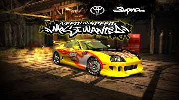 NFS Most Wanted Redux V3 | TOYOTA SUPRA MK4 INTRO NFS UNDERGROUND JUNKMAN TUNING | 4K FULL HD