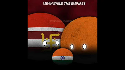 ||Indian Empires - Country Balls edits|| IB- ‎@Sagpo633  #shorts #countryballsedit