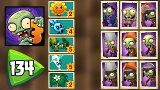 Plants vs. Zombies 3 - Begonia Boulevard Level 134 [No Boosters]