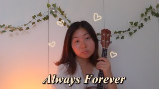 Video thumbnail of "Always Forever - Cults (ukulele cover)"