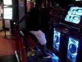 me playing on da pump it up