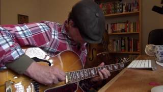 Shuffle Blues in G - Organ Trio Backing Track - played on Guitar