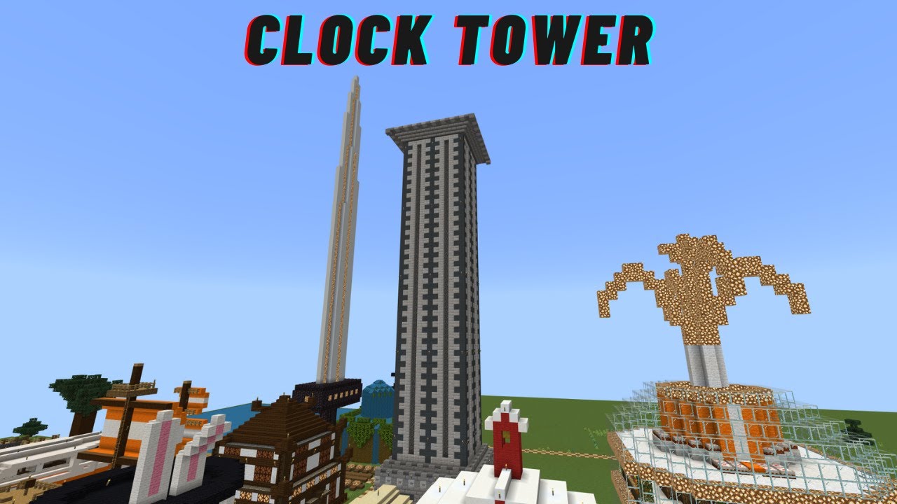 How To Build Stampy's Lovely World {173} Clock Tower (Part 1) YouTube