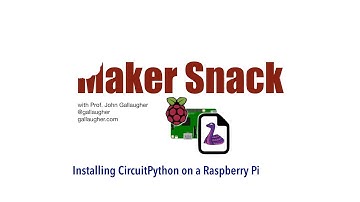 [NEW VERSION AVAILABLE] (see description below) Installing CircuitPython on a Raspberry Pi w-a Mac