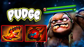 Hearts + Overwhelming Blink Raid Boss Pudge🔥16Kills Rampage Dota 2
