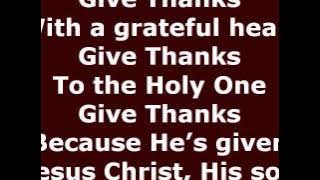 Give Thanks karaoke