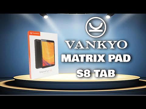 Vankyo MatrixPad S8 Quad Core 8 Inch Android 9 Tablet Review