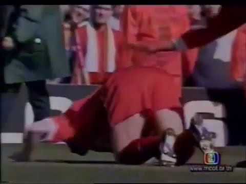 Robbie Fowler Historic Cocaine Sniff Celebration