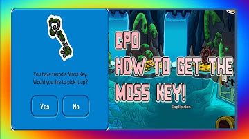 Club Penguin Online- How To Get The Moss Key!