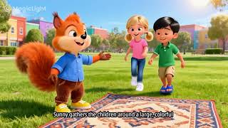 Learn ABC, 123s and phonics with Sunny the squirrel! Fun learning adventures for kids!