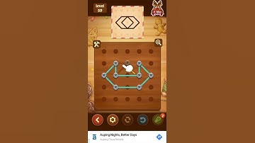 Line Puzzle String Art Acacia Level 59