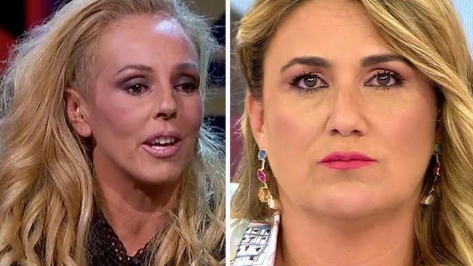 Rocío Carrasco and Fidel Albiac's great anger with Carlota Corredera and David Valdeperas - Telec... - YouTube