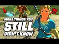 26 MORE Things You STILL Didn't Know In Zelda Breath Of The Wild