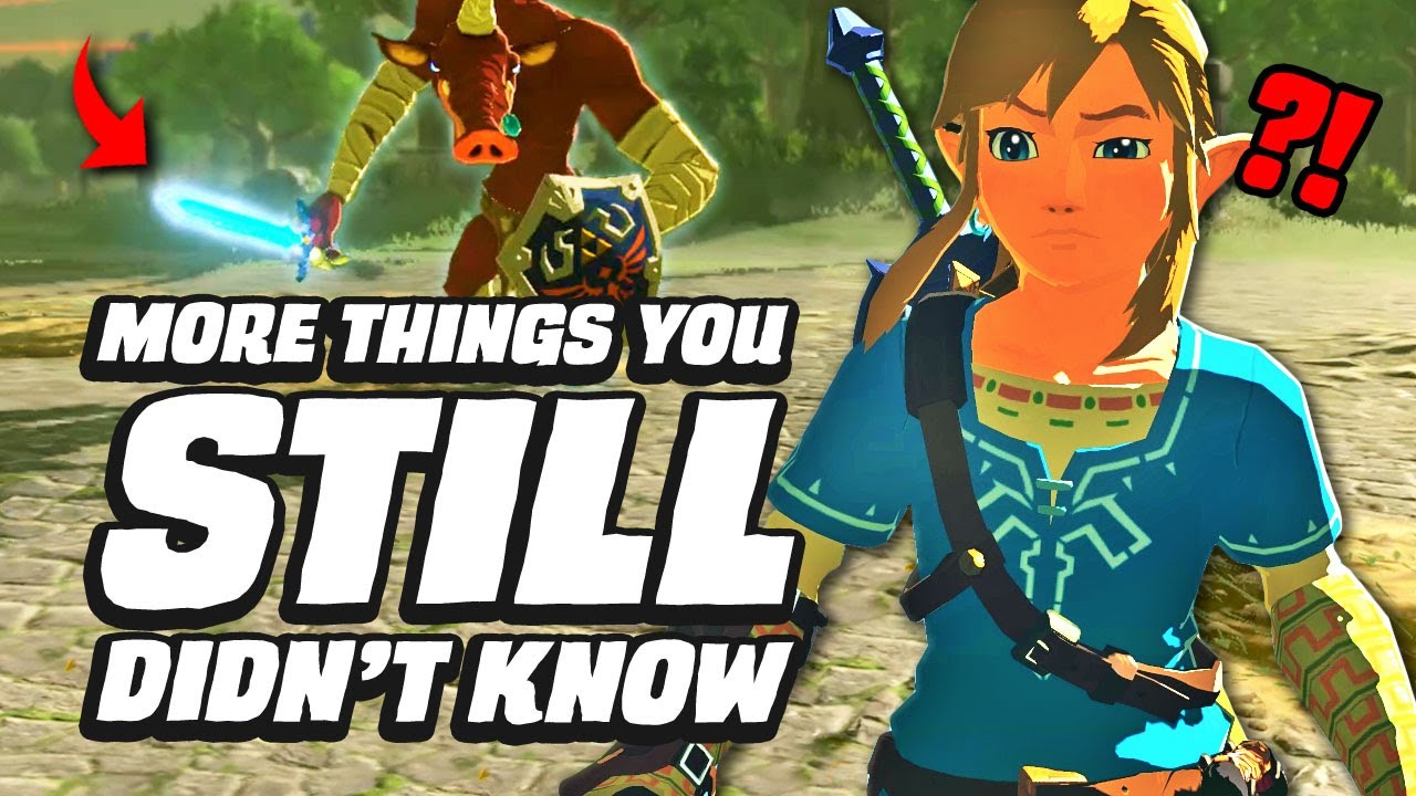 The Legend of Zelda: Breath of the Wild – tips and tricks they don