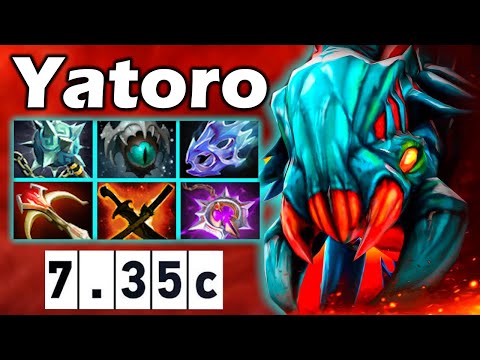 Яторо на Вивере, Гениальный Билд! - Yatoro Weaver 7.35 DOTA 2